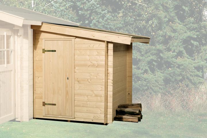 Produktbild Weka Holzbau Anbauschuppen für klassisches Stecksystem Gr.1