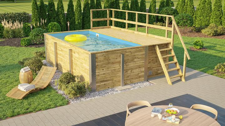Produktbild Weka Holzbau 595 (490 x 315 x 201 cm)