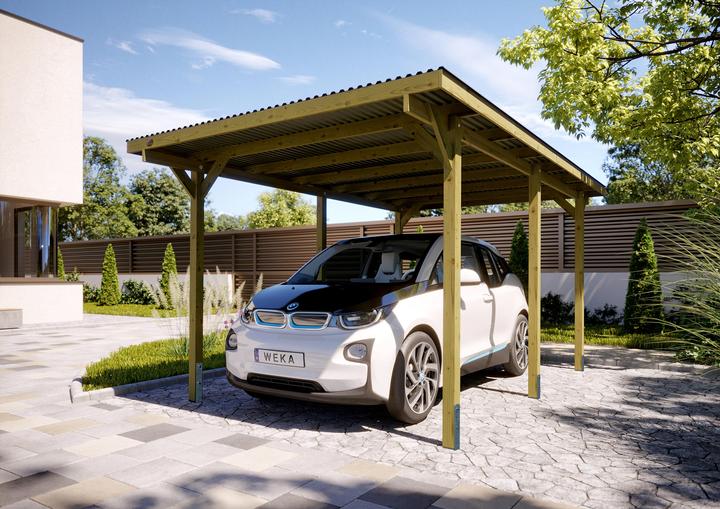 Produktbild Weka Holzbau Einzelcarport 606 Gr.1