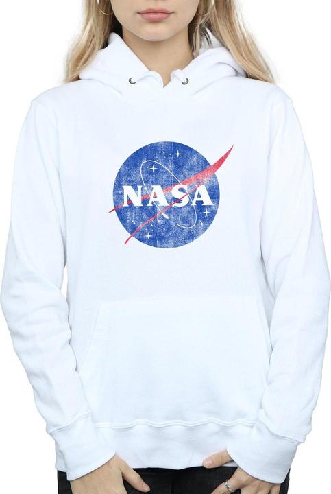 Actual product image Nasa Womens/Ladies Insignia Distressed Hoodie (S)