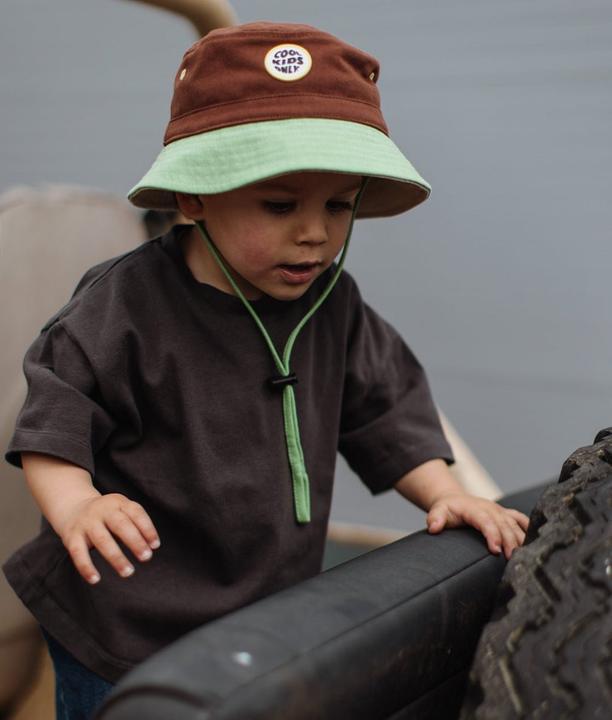 Produktbild Hello Hossy Mini Tree Bucket Hat - Braun / Grün (45, 47, 44 C, 48 C, 46 C)