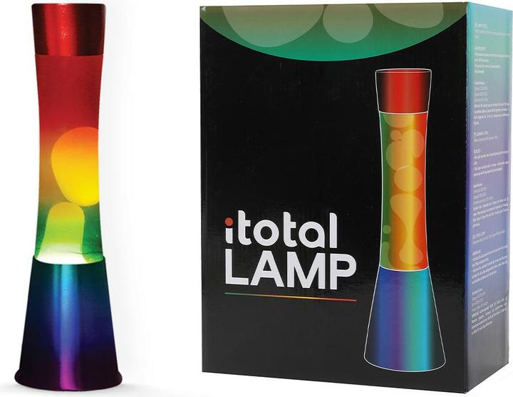 Actual product image i-Total Lava lamp rainbows