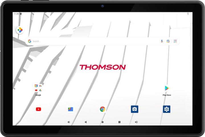 Actual product image Thomson TEO10 LTE, 10.1-inch (1920x1200) FHD IPS display, Quad Qore MTK8766, 4 GB RAM, 128 GB ROM, 1xNanoSim (4G, 10", 128 GB, Black)