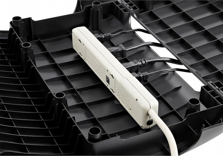 Productafbeelding StarTech Ergonomische voetwip met geïntegreerd kabelmanagement - Anti-slip oppervlak - Antislip oppervlak.