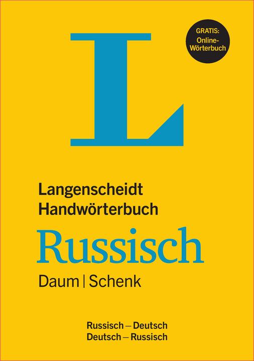 Energie-Label Langenscheidt Handwörterbuch Russisch Daum/Schenk - Buch mit Online-Anbindung (Russisch, Deutsch, Edmund Schenk Daum, Werner, 2015)