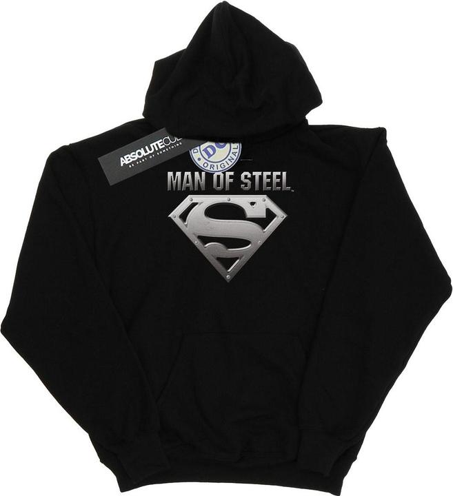 Immagine prodotto Superman Man Of Steel Shield Felpa con Cappuccio Ragazzi (128)