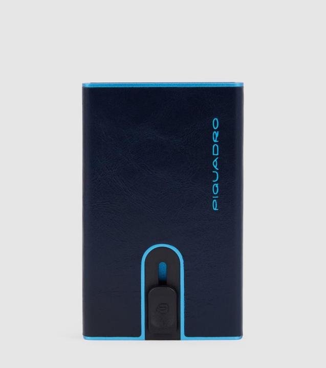 Piquadro Blue Square - Compact Wallet für Scheine und Kreditkarten