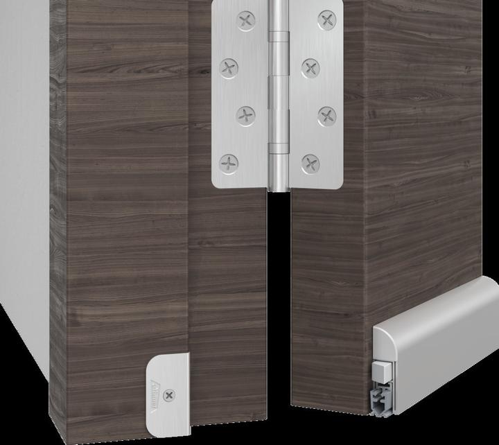 Produktbild Athmer Trdichtung Wind-Ex 1-310 1-seitig Lnge 860 mm Alu silberfarben eloxiert