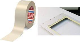 Image du produit tesa 4317 Papier ruban de masquage caoutchouc, épaisseur 0.14mm, 50mm x 50m (50 mm)