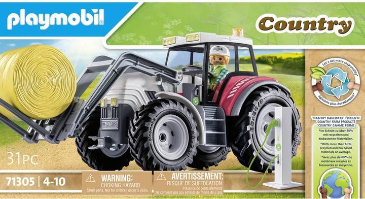 Produktbild Playmobil Grosser Traktor (71305, Playmobil Country)