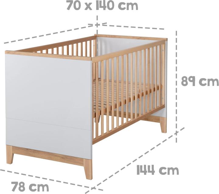 Image du produit Roba Caro (Lit de bébé, Unité de changement, Armoires pour enfant)