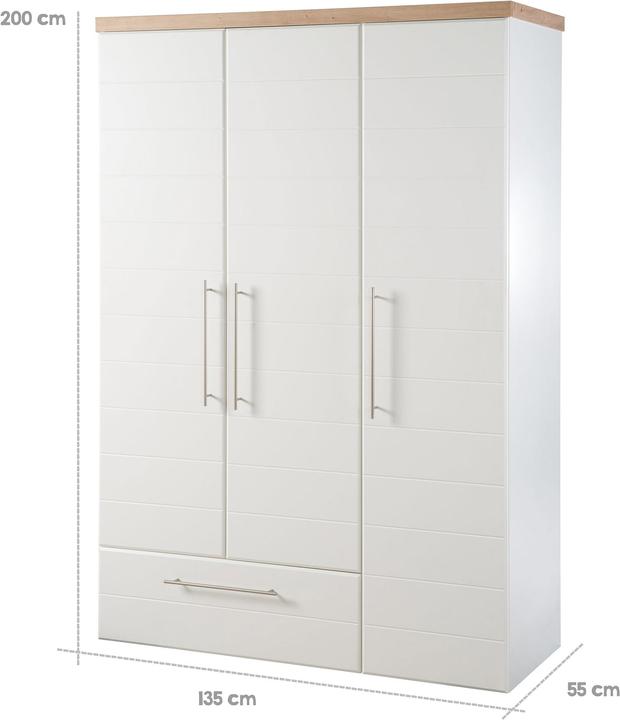 Produktbild Roba Nele (Babybett, Wickelkommode, Kinderkleiderschrank)