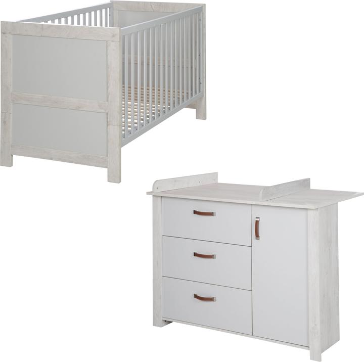 Produktbild Roba Mila (Babybett, Wickelkommode)