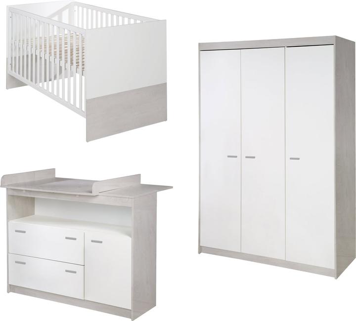 Roba Julia (Babybett, Wickelkommode, Kinderkleiderschrank)