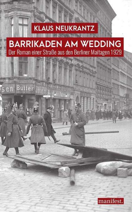 Produktbild Barrikaden am Wedding (Deutsch, Klaus Neukrantz, 2018)
