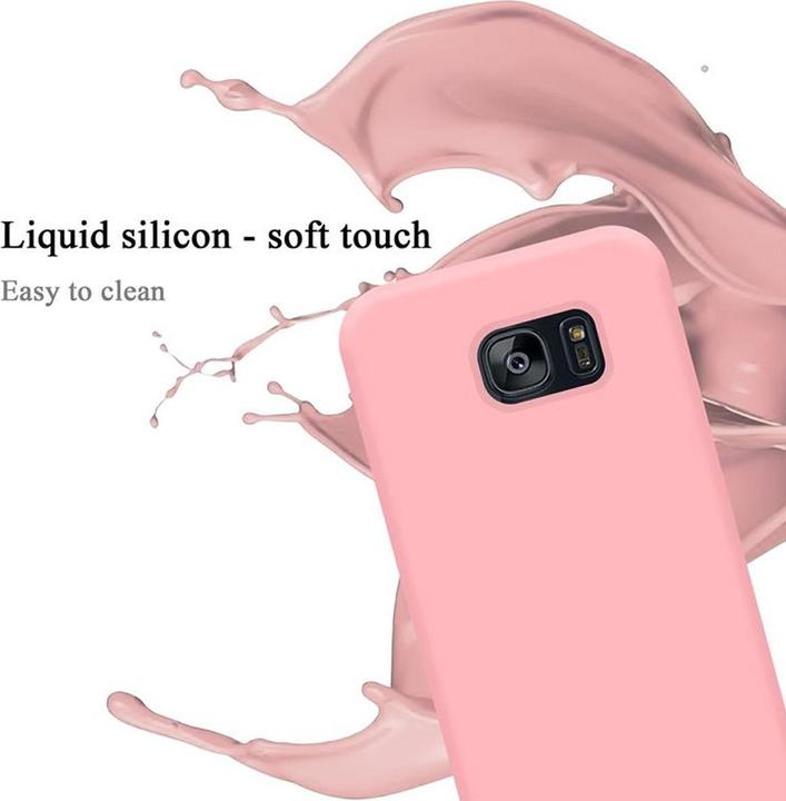 Immagine prodotto Cadorabo Copertura della cassa del silicone liquido TPU (Samsung Galaxy S7 Edge)