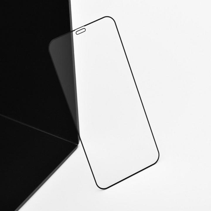 Actual product image NoName 2 Products without IMEI/SN OEM 5D Full Glue Tempered Glass - for Iphone 15 Pro Max black (2 Piece, Apple iPhone 15 Pro Max)