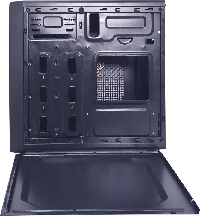 Actual product image Spire TRICER 1413 - Micro Tower - PC - Steel - Black - micro ATX - Mini-ITX - 28 cm (mATX, Mini-ITX)