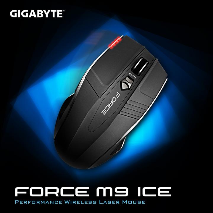 Produktbild Gigabyte Force M9 Ice Laser Gaming Maus (Kabellos)