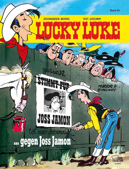 Image du produit gegen Joss Jamon (Allemand, Morris, Goscinny, René Morris, 1988)