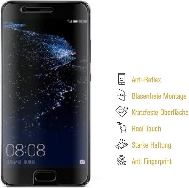Actual product image Protectorking 6x Panzerfolie Anti-Shock matt entspiegelt (6 Piece, Huawei P10 Lite)