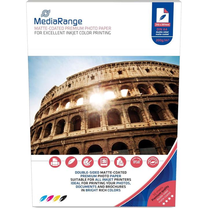Actual product image MediaRange Photo paper (200 g/m², A4, 1 x)