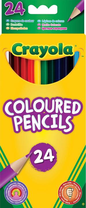 Actual product image Crayola Kleurpotloden, 24st. (Multicoloured, Multicolor, 12 x)