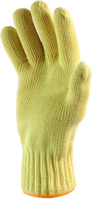 Image du produit Jutec Gants de protection thermique à 5 doigts, jusqu'à 500 °C, 1 paire, tricot de (Taille unique)