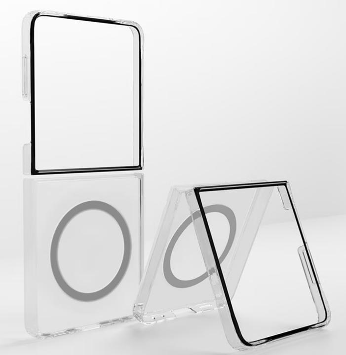 Actual product image Samsung Clear Case mit Qi2 (Samsung Galaxy Z Flip 7)