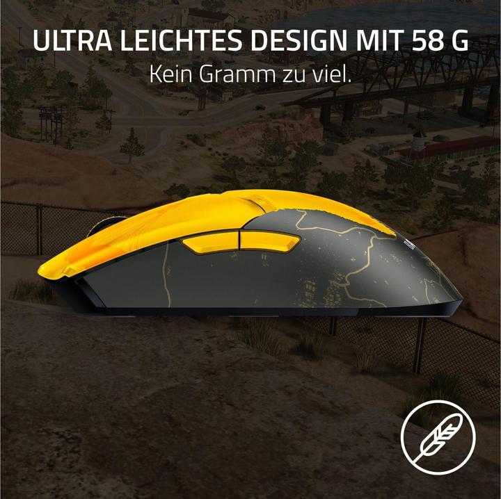 Immagine prodotto Razer Viper V2 Pro - Edizione PUBG (Senza fili, Cablato)