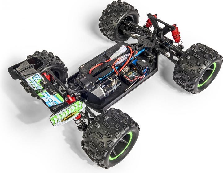 Actual product image Carson X10 Monster Warrior XL 2.0 Electric Brushed Monster Truck 4WD 1:10 100%-RTR (RTR Ready-to-Run)