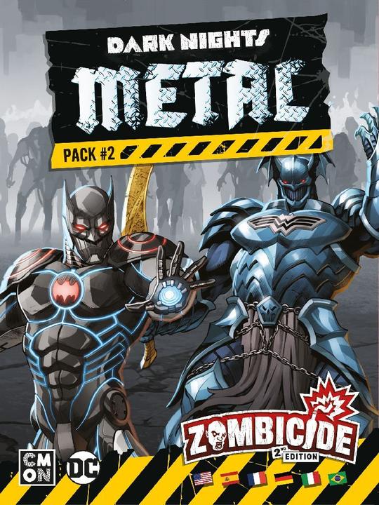 Produktbild Cmon CMND1226 - Zombicide 2. Edition - Batman Dark Nights Metal Pack #2, ab 14 Jahren (Erweiterung) (Deutsch)
