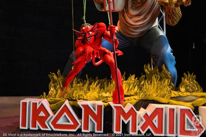 Produktbild Knucklebonz 3D Vinyl: Iron Maiden - The Number of the Beast Statue