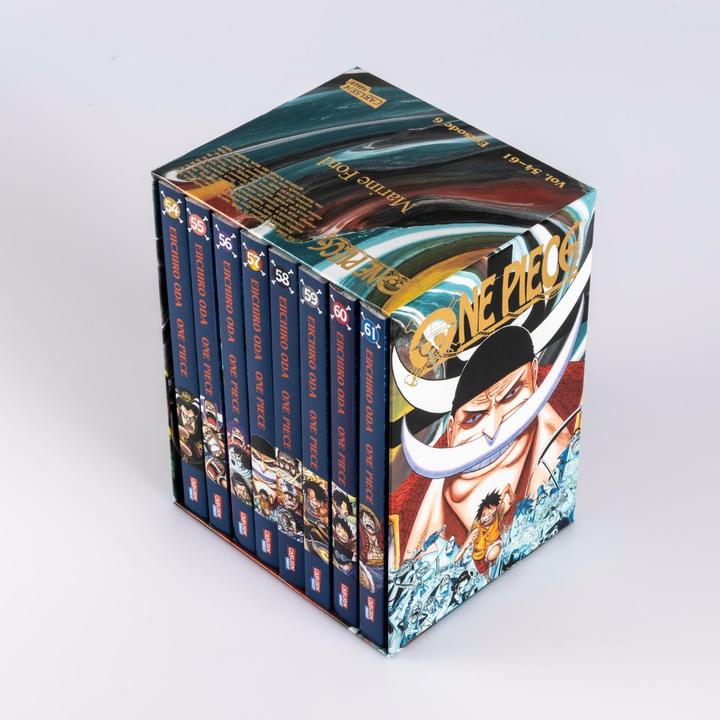 Produktbild One Piece Sammelschuber 6: Marine Ford (inklusive Band 54-61) (Deutsch, Eiichiro Oda, 2024)