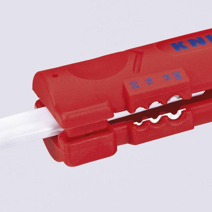 Image du produit Knipex Outil à dégainer pour câbles plats et ronds (125 mm)
