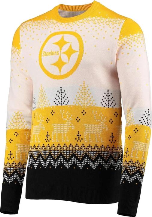 Foco NFL Ugly Sweater XMAS Strick Pullover - Pittsburgh Steelers