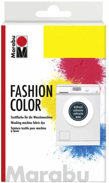 Marabu Textilfarbe "Fashion Color", anthrazit 074 (Anthrazit)