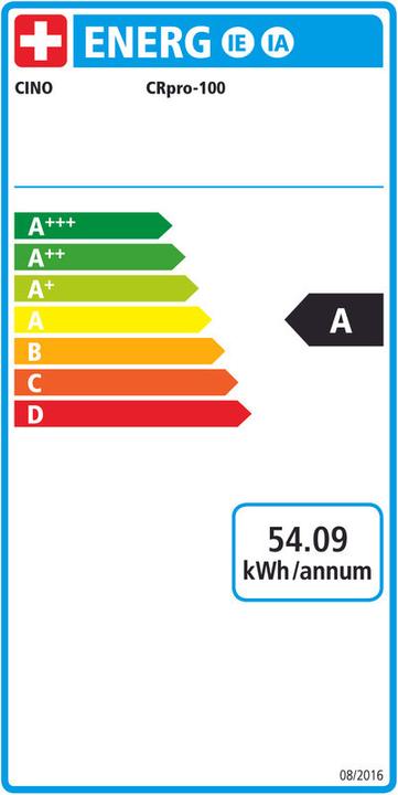 Energy Label Café Royal CRpro-100 (NESPRESSO Professional)