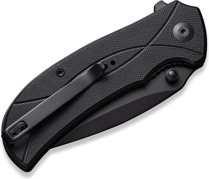 Actual product image Sencut Hyrax G10 All Black (8.40 cm)