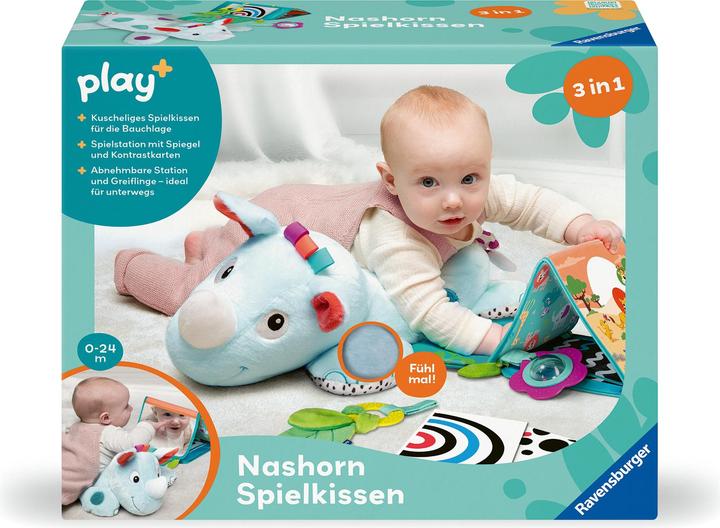 Actual product image Play+ Rhino (33 x 38 cm)