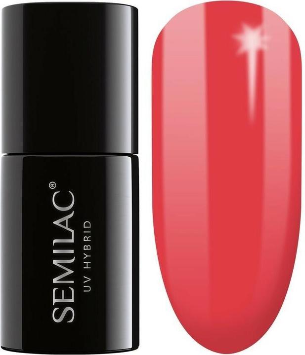 Image du produit Semilac UV hybrid gel polish 134 Red Carpet 7ml (134 Tapis rouge, Vernis semi-permanent)