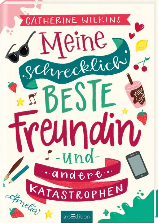 Actual product image Meine schrecklich beste Freundin und andere Katastrophen (Meine schrecklich beste Freundin 1) (German, Marianne Harms-Nicolai, Catherine Wilkins, 2022)
