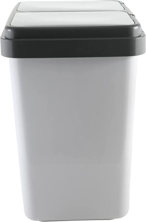 Image du produit Axentia Poubelle à deux récipients (2x 23L) (46 l)