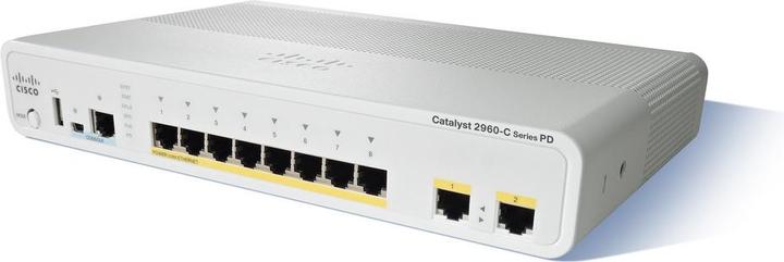 Actual product image Cisco CATALYST 2960C PD SWITCH 8 FE (10 ports)