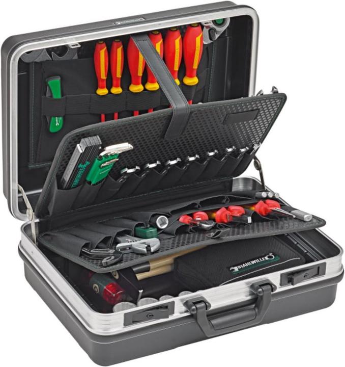 Produktbild Stahlwille 88-teilig Werkzeugsatz mit Werkzeugkoffer 98830183 (88 Teile)