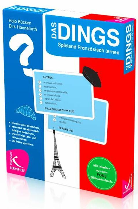 Actual product image Bücken:The thing: Playing French (German)