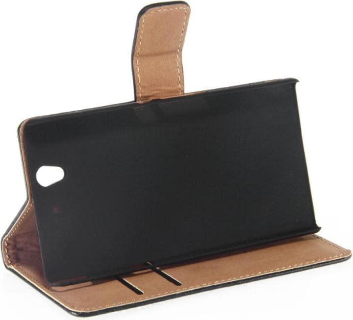 Produktbild OEM Slim Leather Book Case for Sony Xperia Z - black 4250710507870 (Sony Xperia Z)