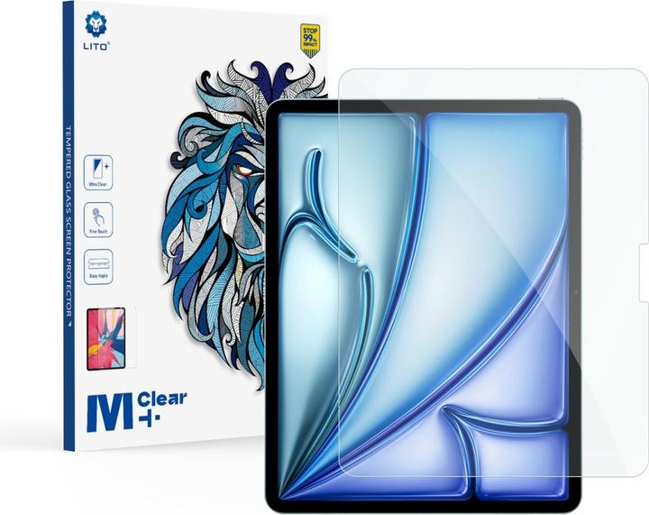 Image du produit Lito Verre blindé (1 pièce(s), iPad Air 13 2024 (M2))