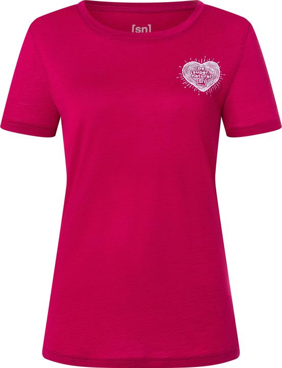 Super Natural Women's Little Heartwood Tee (L)