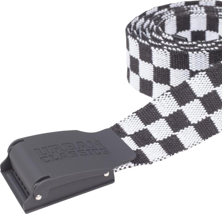 Immagine prodotto Urban Classics UC Canvas Belt Checkerboard 150cm (Taglia unica)